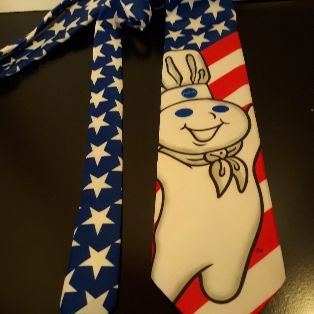 Ralph Marlin Pillsbury‎ Dough Boy Tie